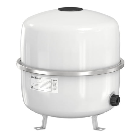 Flamco Ausdehnungsgefäß Contra-Flex 35 L/1,5 bar (3 bar) weiß, für HZ, 26333