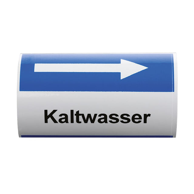 Flamco Kennzeichnungsaufkleber Zirkulation PE orange, F55177