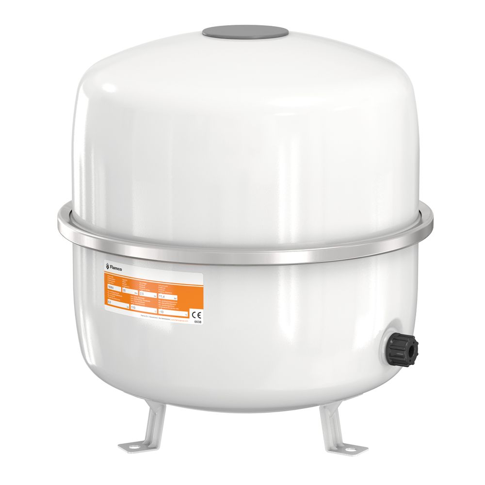 Flamco Ausdehnungsgefäß Flexcon Solar 50 L/2,5 bar (8 bar) weiß, 16065