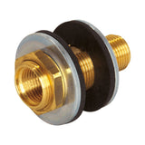 Flamco AG-Wandscheibe, L= 65mm,G3/4AGxG1/2IG Wandstärke 5-30mm, Verdrehschutz, SW24, M1391950