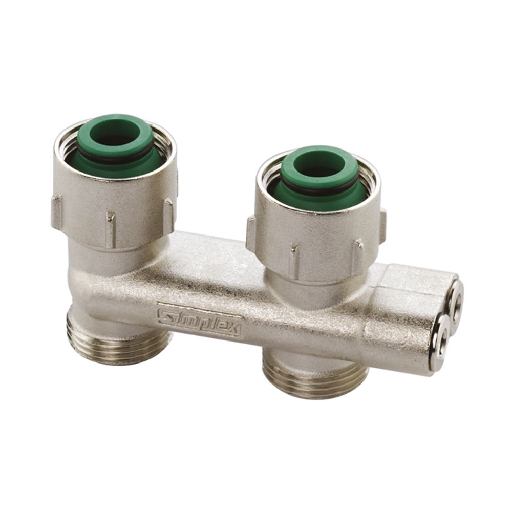 Flamco Umlenkstück Durchg. D2/50 G3/4i x G3/4a MS vern. m. Konus, F10078