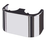 Flamco Designverkleidung Hahnblock Durchg. Kunststoff verchr., F10095