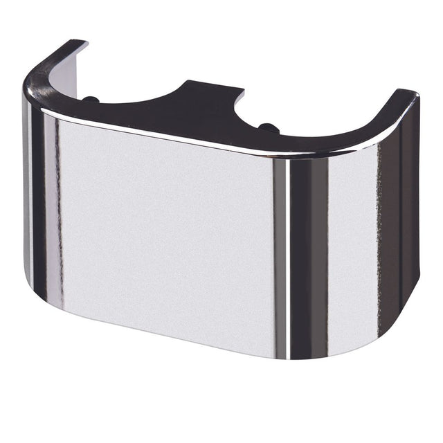 Flamco Designverkleidung Hahnblock Durchg. Kunststoff verchr., F10095