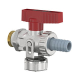 Flamco KFE-Kugelhahn Durchgang G1/2a PN16 MS vern. m. Schlauchverschr., F10638
