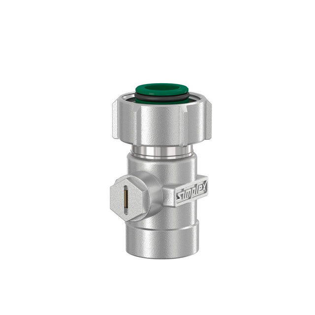 Flamco Einzel-Kugelhahn EXCL. Durchg. D2/IG G3/4i x Rp1/2 MS vern. m. Konus, F10024