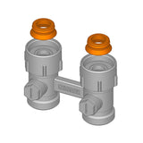 Flamco Konusteil f. FL Anschlussarmaturen DN20 Kunststoff grün, F10090