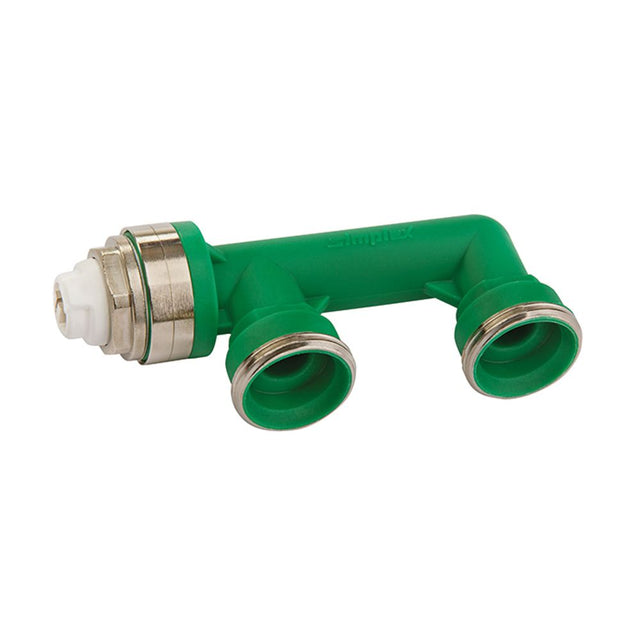 Flamco Prüf- u. Abdrückbrücke G3/4a Eurok. Kunststoff m. Luftstopfen, F10098