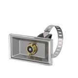 Flamco Universal-Schilderhalter Edst., Kunststoff f. Schilder 100 x 50mm, F55002