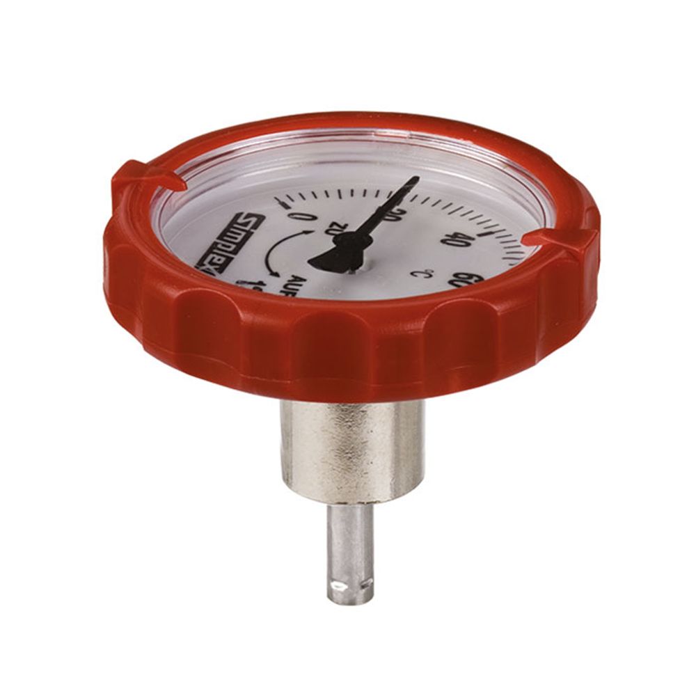 Flamco Thermometergriff lange Ausführung DN20-50 Kst. rot, F10304