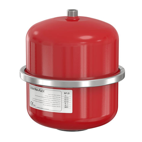 Flamco Ausdehnungsgefäß Contra-Flex 8 L/1,5 bar (3 bar) weiß, für HZ, 26063