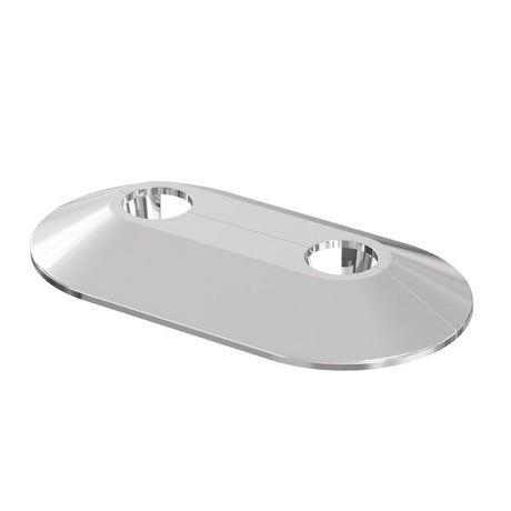 Flamco Doppelrosette RVDC 15/50 chrom, Kunststoff, 12529