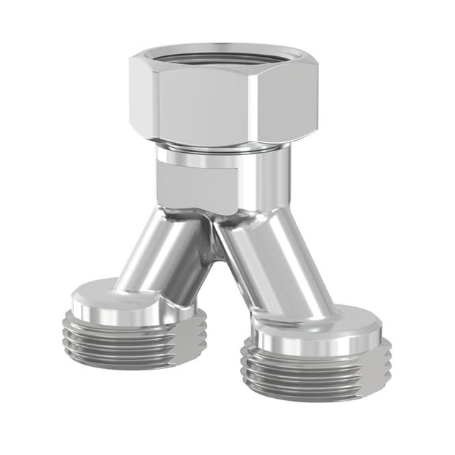 Flamco Anschlussverteiler Y-Form MS vern. G3/4a Eurok. x G3/4i EK, Achsab. 38,5mm, F10506