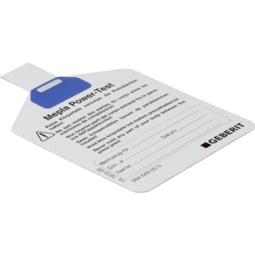 Geberit Mepla PowerTest, 690.491.00.1