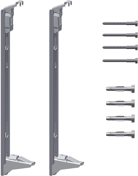 Kermi Wandschienen-Set BH200, für Profilflachheizkörper Typ 22, ZB02970017