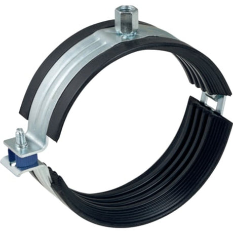 Geberit Rohrschelle gedämmt, mit Gewindemuffe M8 / M10,  DN 100, 393.599.26.1