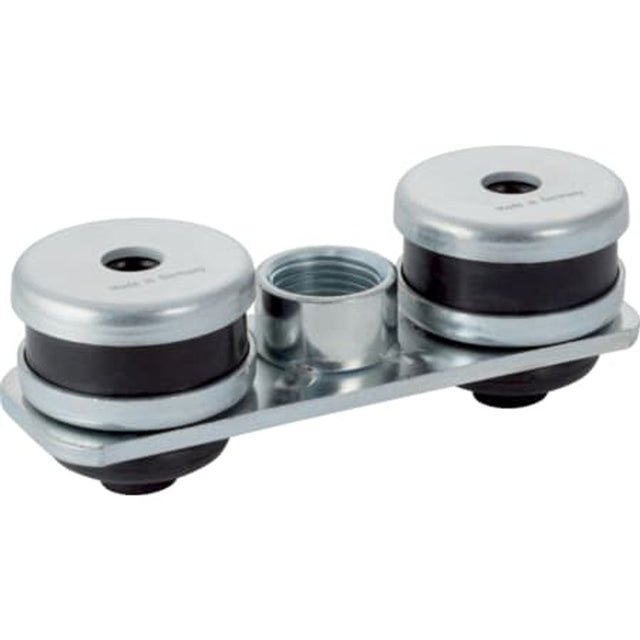 Geberit Set Grundplatte rechteckig, Zweiloch, mit Gewindemuffe G 1/2", 359.146.26.1