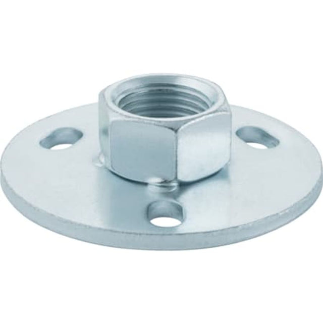 Geberit Grundplatte rund, Dreiloch, mit Gewindemuffe G 1/2", 362.839.26.1