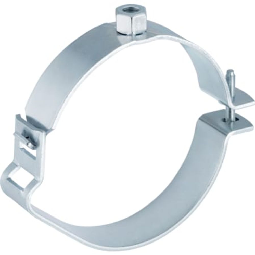 Geberit Rohrschelle mit Gewindemuffe M10, verstellbar,  DN 125, 368.843.00.2