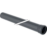 Geberit Silent-Pro Rohr mit Muffe,  DN 50,  dø 50 mm, 393.201.14.1