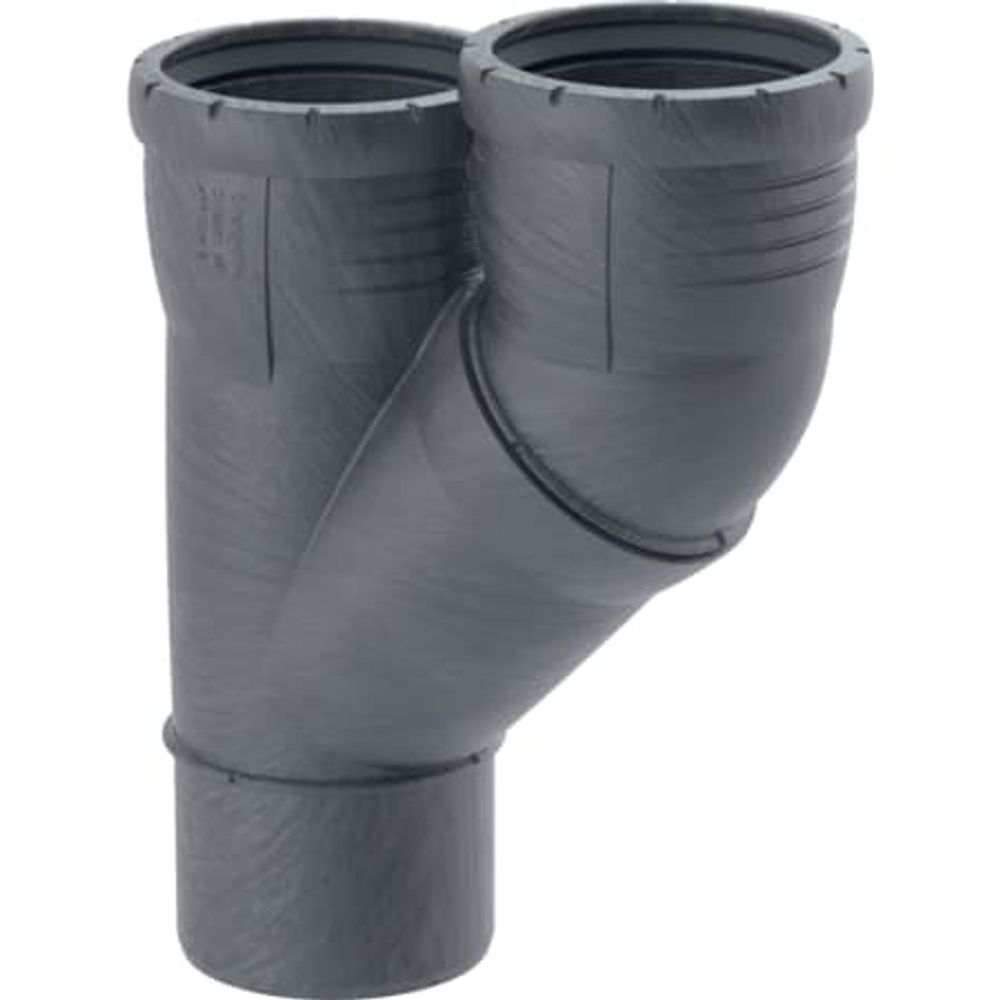 Geberit Silent-Pro Parallelabzweig 45°,  DN 90 / 90, 393.457.14.1