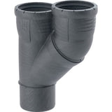 Geberit Silent-Pro Parallelabzweig 45°,  DN 90 / 90, 393.457.14.1