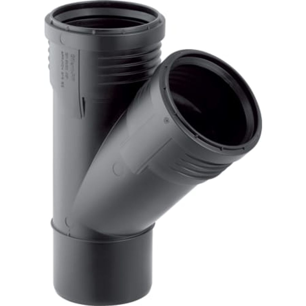 Geberit Silent-PP Abzweig 45°,  DN 125 / 125, 390.636.14.1