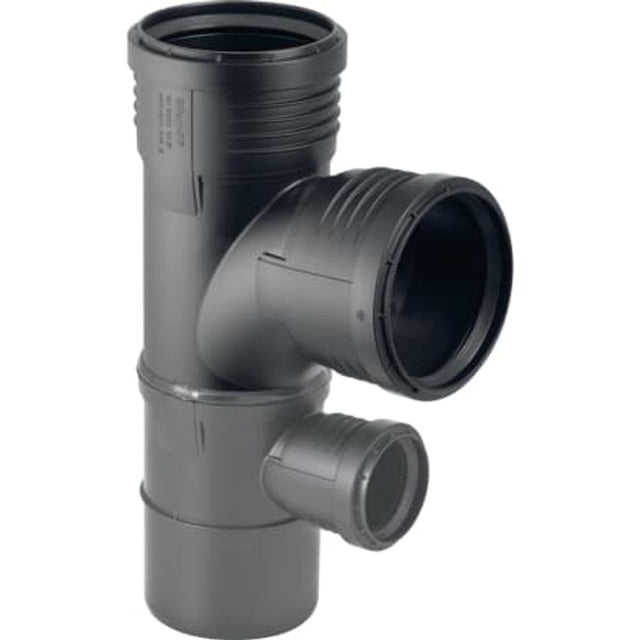 Geberit Silent-PP Kombibogenabzweig 87,5°,  DN 100 / 90 / 50, 390.556.14.1