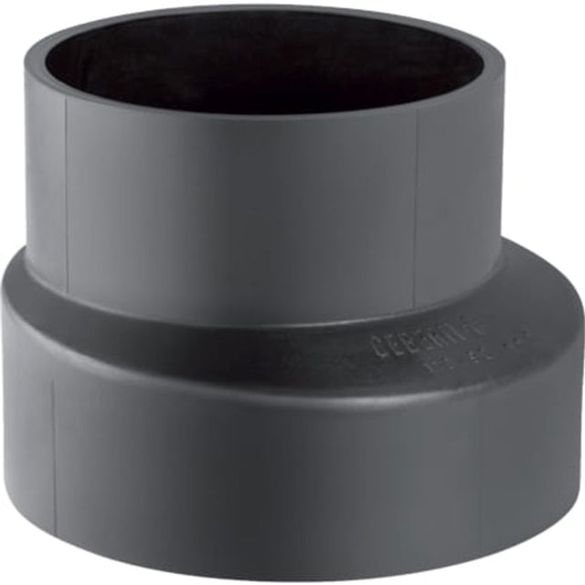 Geberit PE Reduktion exzentrisch, kurz,  DN 70 / 40,  dø 75 mm, 365.558.16.1