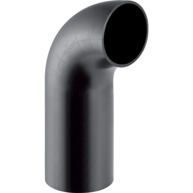 Geberit PE Bogen mit langem Schenkel,  DN 70,  dø 75 mm, 365.051.16.1