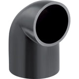 Geberit PE Bogen 90° reduziert, mit langem Schenkel und kleinem Radius, 363.062.16.1