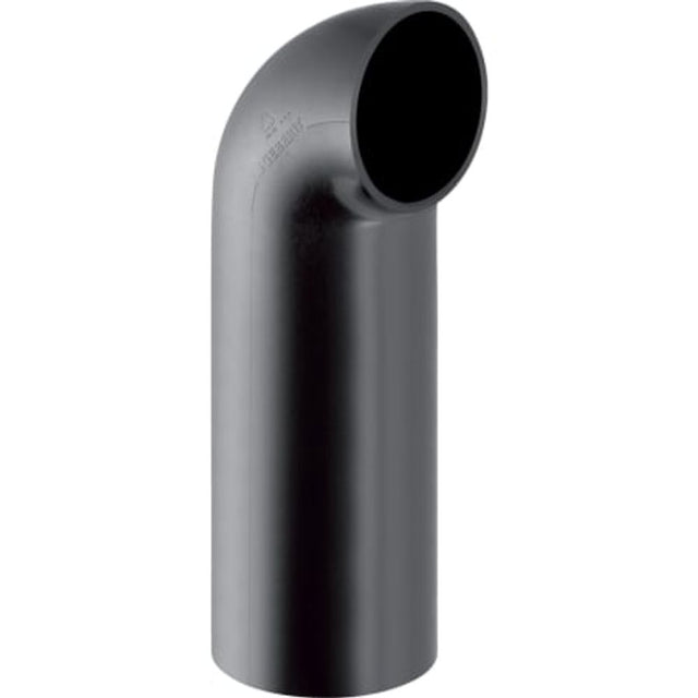 Geberit PE Bogen 90° mit langem Schenkel und kleinem Radius,  DN 90, 366.876.16.1