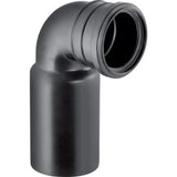 Geberit PE Anschlussbogen 90° für Wand-WC,  DN 90 / 90, 366.061.16.1