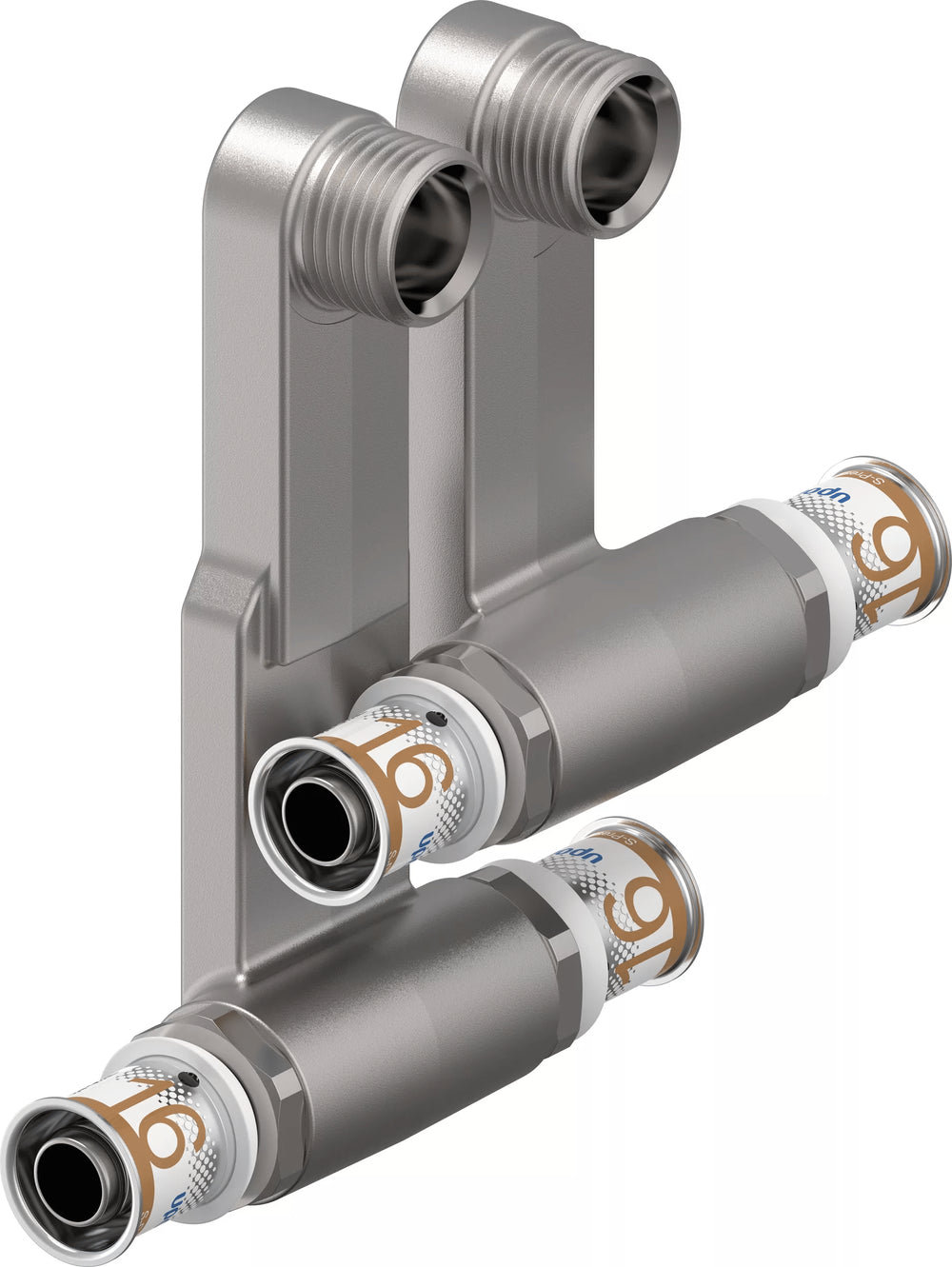 Uponor S-Press PLUS SL-Anschlussgarnitur 16-G1/2"MT-16, 1070693