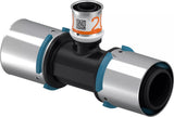 Uponor S-Press T-Stück reduziert PPSU 40-20-40, 1039962