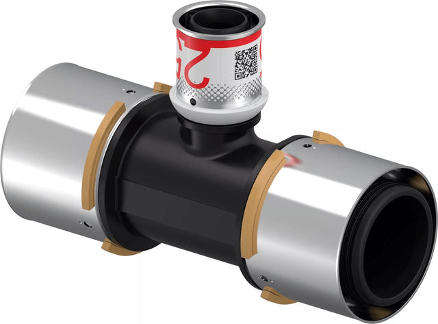 Uponor S-Press T-Stück reduziert PPSU 50-25-50, 1039968