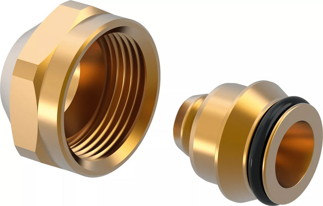 Uponor Vario Klemmringverschraubung PEX 16x1,8/2,0-G3/4"FT Euro, 1065284
