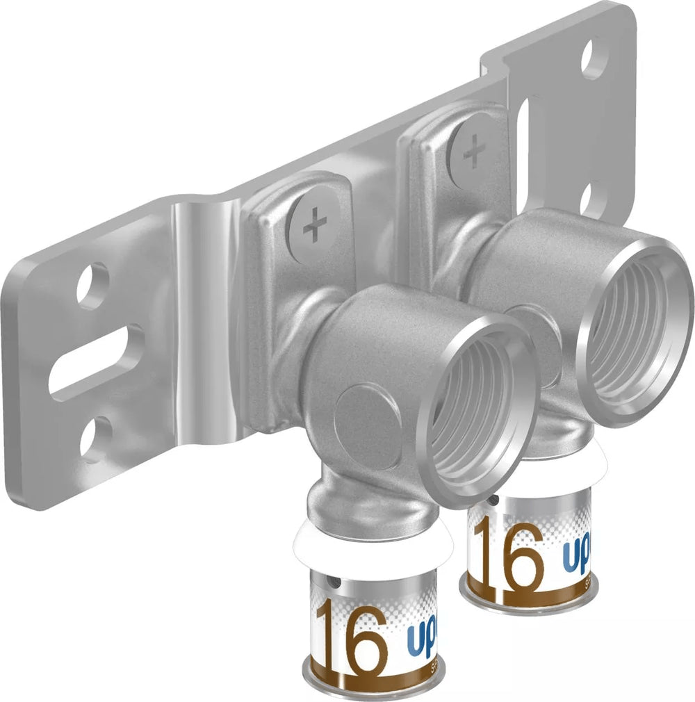 Uponor S-Press PLUS HK-Montageplatte radi 16-Rp1/2"FT c/c50mm, 1070684
