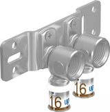 Uponor S-Press PLUS HK-Montageplatte radi 16-Rp1/2"FT c/c50mm, 1070684
