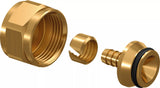 Uponor Minitec Klemmringverschraubung 9,9-3/4"Euro, 1013426