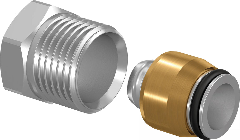 Uponor Smart Radi Anschlussgarnitur Danfoss 16-G1/2"MT, 1013970