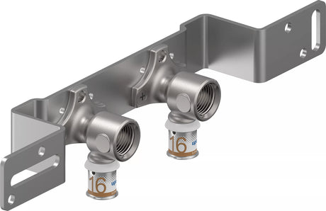 Uponor S-Press PLUS Montageeinheit 16-Rp1/2"FT c/c80mm, 1070661