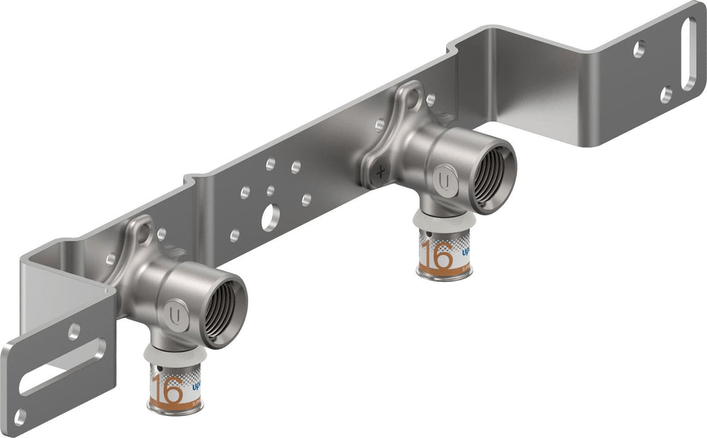 Uponor S-Press PLUS Montageeinheit 16-Rp1/2"FT c/c150mm, 1070662