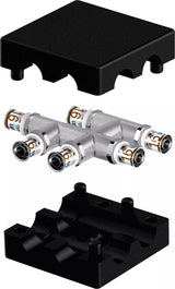 Uponor S-Press PLUS HK-X-Fitting mit Dämmbox insulated 16-16-16, 1070689