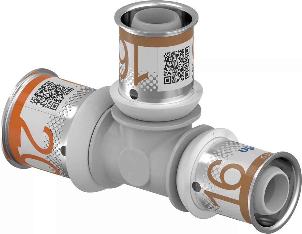 Uponor S-Press PLUS T-Stück reduziert PPSU 20-16-16, 1039949