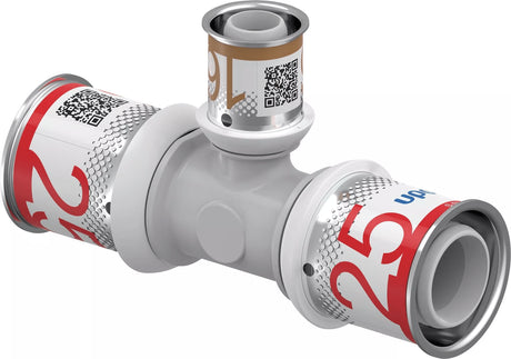 Uponor S-Press PLUS T-Stück reduziert PPSU 25-16-25, 1039955
