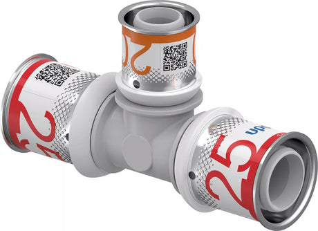 Uponor S-Press PLUS T-Stück reduziert PPSU 25-20-25, 1039957