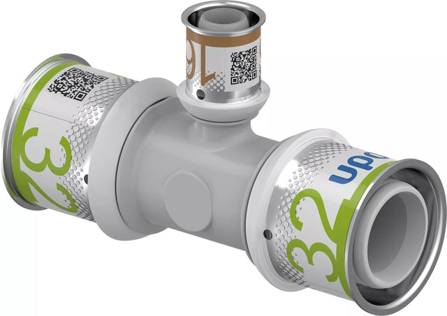 Uponor S-Press PLUS T-Stück reduziert PPSU 32-16-32, 1039958