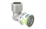Uponor S-Press PLUS Winkelnippel 32-R1"MT, 1070537