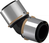 Uponor S-Press Verbund Winkel 45° PPSU 50-50, 1046389