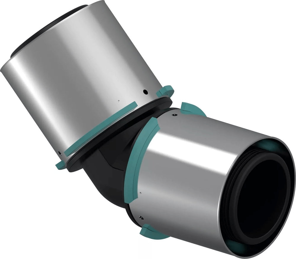 Uponor S-Press Verbund Winkel 45° PPSU 63-63, 1032879